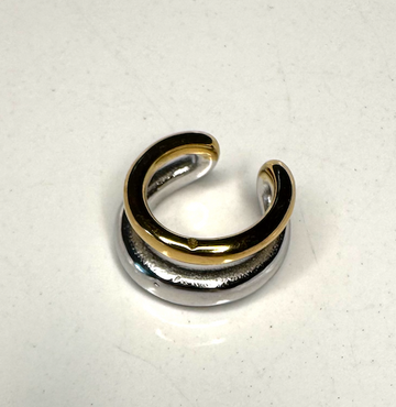 Ear Cuff Silver and Gold