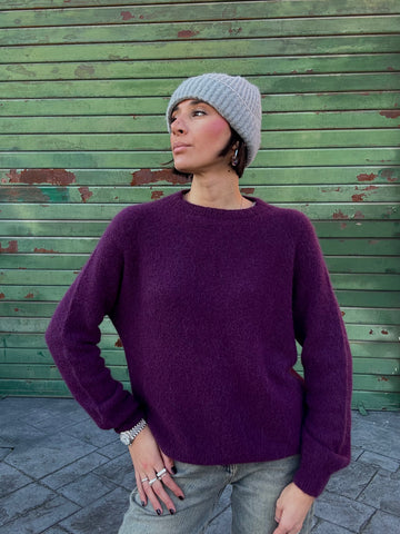 Maglione in Borgogna