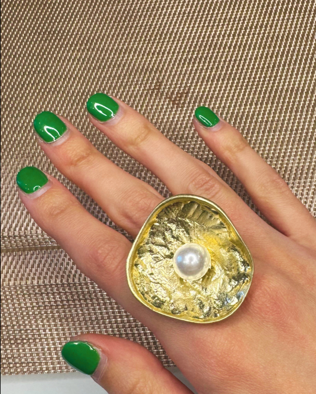 Anello Conchiglia in oro